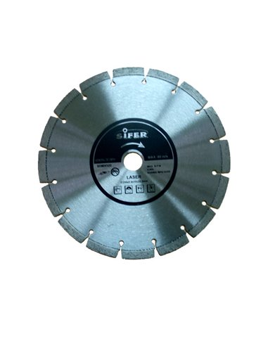 SIFER DISCO DIAMANTE 230 PASTILLA 10 MM SEGMENTADO LASER23010