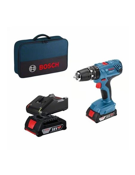BOSCH PROF.TALADRO/ATORNILL GSB 18V-2 LI 1.5AH+ BOLSA0615990K45