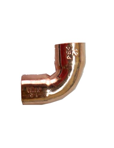 ACC.COBRE FIG. 90 CODO HH 90� DE 12