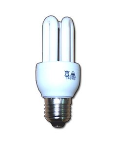 LUZ DLU LAMPARA ELECTRON.3U/T3 230V E27 CORTA  14WFRIA FLS39042