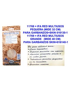 IFA RED MULTIUSOS GRANDE   (MIDE 40 CM) GARBANZOS SKIN016140-1