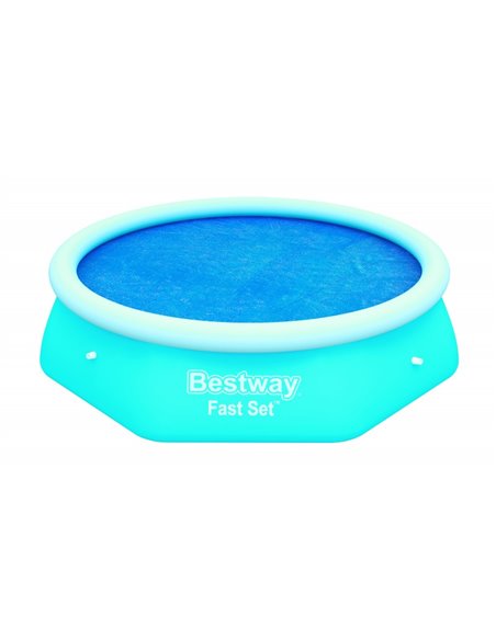 PISCINAS CUBIERTA SOLAR 210 CM PISCINAS FAST SET 58060