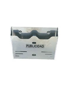 BTV CESTA PUBLICIDAD 17 MEDIANA INOX 00186