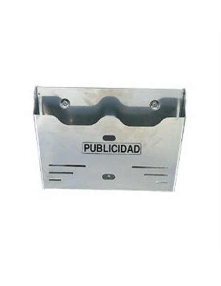 BTV CESTA PUBLICIDAD 17 MEDIANA INOX 00186