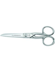 3 CLAVELES TIJERAS COSTURA INOX CATALANA 5" FILARMONICA RE 05022