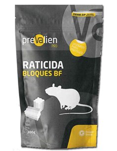 PREVALIEN PROFESIONAL RATICIDA BLOQUE BF BRODIFACOUM 300 GR 