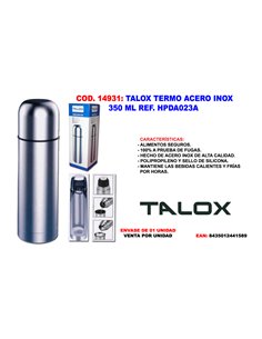 TALOX TERMO ACERO INOX 350 ML HPDA023A 