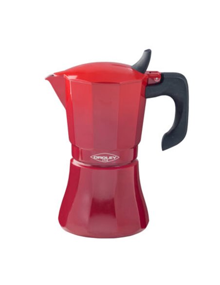 OROLEY CAFETERA PETRA ROJA INDUCCCION 12 TAZAS 215090511