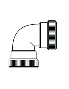 TECNO CONEXION CODO       H.H. 40MM( T200 )     50800