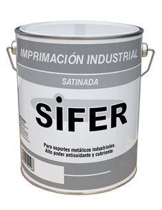 SIFER PINTURA IMPRIMACION INDUSTRIAL SINTET ANTIOX GRIS 4 LTS.