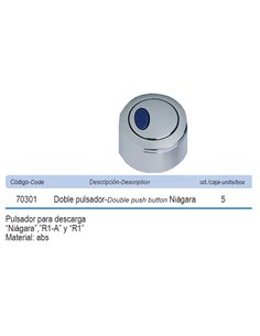 PRHIE PULSADOR DOBLE PARA DESCARGADOR NIAGARA P7032039