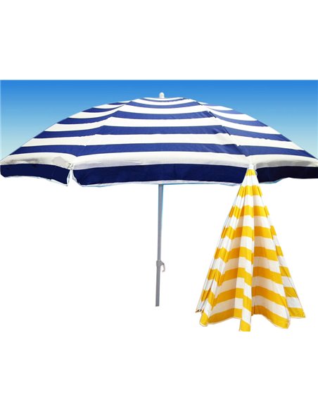 BAMBU PARASOL HIE.PINT.EPOXY BLCO POLI.2.00MT/8V/22-25MMHW-B004