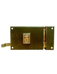 CVL CERRADURA 1125-A  /1-  8 DERECHA PINTADA CILINDRO REDONDO