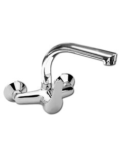 PLUVIA CAPRI GRIFO MONOMANDO FREGADERO PARED CA�O ALTO24002CR 