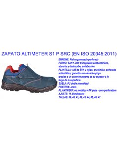 COFRA ZAPATO ALTIMETER N�41 S1 P  SRC PUNT+PLANTILLA22060.000