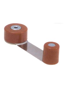 TOPE PUERTA CON RETENEDOR MARRON ADHESIVOA448