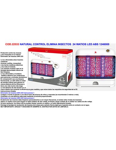 FINSTOCK NATURAL CONTROL ELIMINA INSECTOS 24WATIOSLEDABS1246 001
