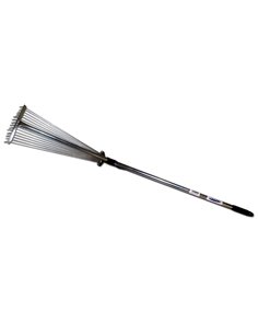 SIFER JARDIN ESCOBA REGULABLE 15 PUAS  MANGO TELESCOPICOR116AL