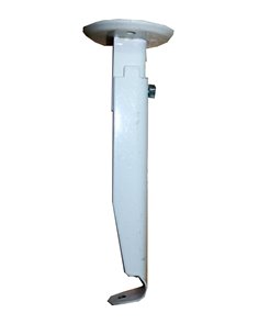 SOPORTE BARRA 1412 ESTENSIBLE BLANCO CON TORNILLO 1201403