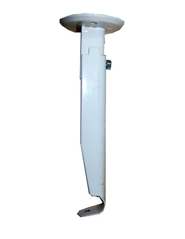 SOPORTE BARRA 1412 ESTENSIBLE BLANCO CON TORNILLO 1201403