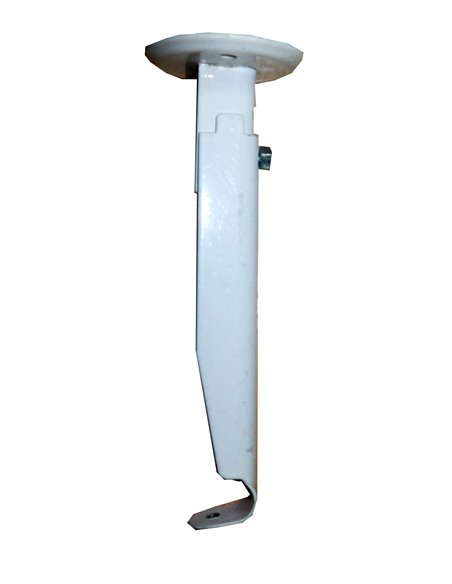 SOPORTE BARRA 1412 ESTENSIBLE BLANCO CON TORNILLO 1201403