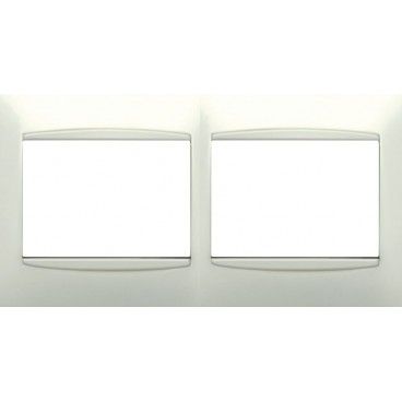 Moldura 2 elementos BRANCO com acabamento BJC Coral 21212