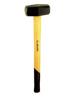 BELLOTA MAZA 5200-8 KG MANGO MADERA CARAS RECTAS