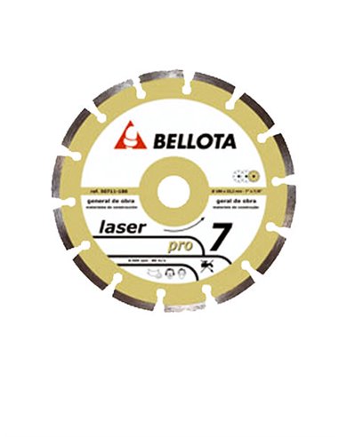 BELLOTA DISCO 50711-230x22,2x7,0MM DIAM.LASER PRO7 BASIC SEGM.