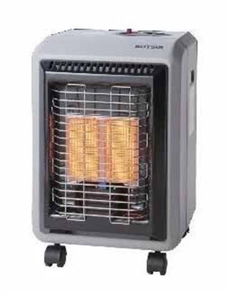 BUTSIR ESTUFA DE GAS INFRAROJOS HOGAR GRIS EBBC0027
