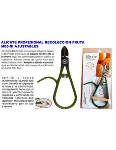 ALICATE PROFESIONAL RECOLECCION FRUTA M05-DI AJUSTABLES