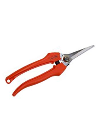 ALTUNA TIJERA PROF.1261 INOX DE 18CM VENDIMIA RECTA LARG.M/FIBRA