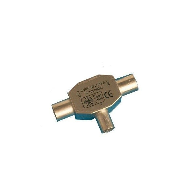 Distribuidor de television blindado en T (1M-2H)