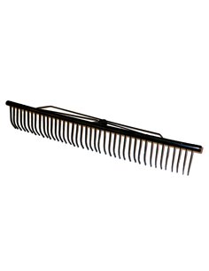 PLUVIA JARDIN RASTRILLO METAL VERDE 40 PUASx73CM S/MANGOR13440T