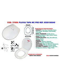 PLUVIA TAPA WC PRO REF. 8500196649