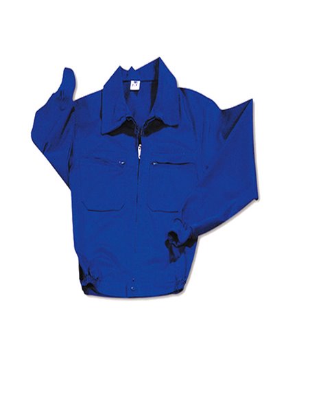 ROPA CAZADORA AZUL TERGAL CREMALLERA T60   388C