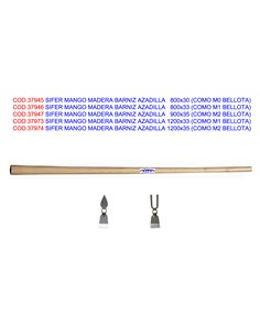 SIFER MANGO MADERA BARNIZ AZADILLA 1200x33 (COMO M1 BELLOTA)