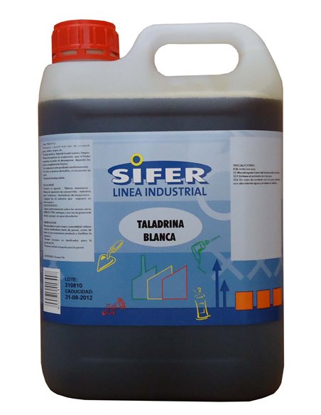 SIFER TALADRINA BLANCA REFRIG/LUBR. ENVASE 5 LITROSSI1088-5