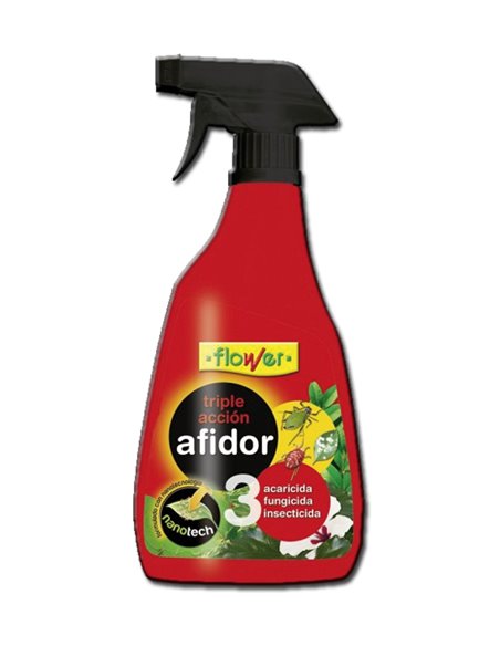 FLOWER INSECTICIDA TRIPLE ACCION PULVERIZADOR 450ML AFIDOR30614