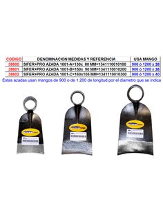 SIFER+PRO AZADA 1001-B150x  90 MM1341110010200