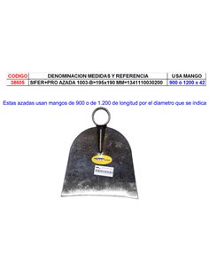 SIFER+PRO AZADA 1003-B195x190 MM1341110030200