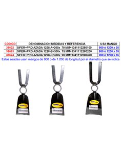 SIFER+PRO AZADA 1228-B300x  75 MM1341112280200