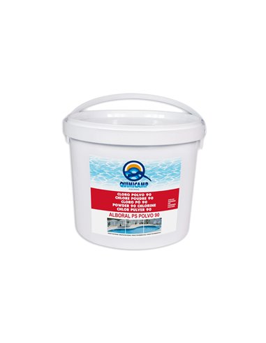 QUIMICAMP  CLORO ALBORAL LENTO PS POLVO 90 QP 5Kg 201405