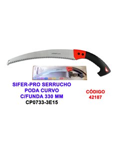 SIFER-PRO SERRUCHO PODA CURVO C/FUNDA 330 MM CP0733-3E15
