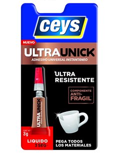 CEYS ADHESIVO INSTANTANEO ULTRAUNICK LIQ. 3 GR504038 