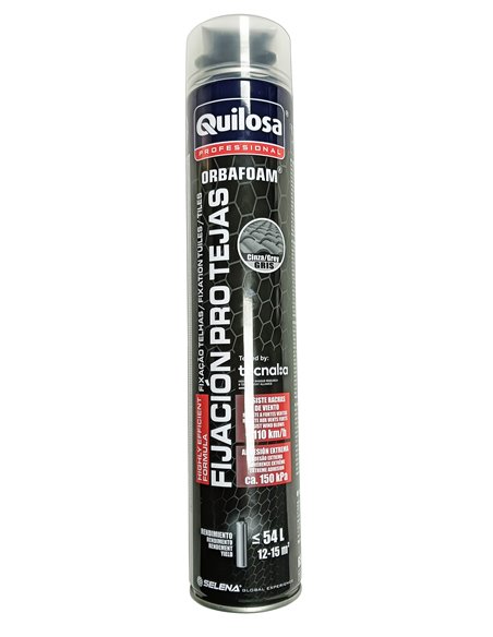 QUILOSA ORBAFOAM TEJAS ESPUMA GRIS PISTOLA-650 ML10050639
