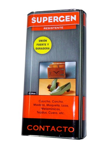 PEGAMENTO SUPERGEN AMARILLO-5000 ML LATA 5 LITROS62600-00000-10