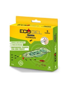 ECOGEL TRAMPA HORMIGAS 15 GR CAJA 3 UND. REF. 4032