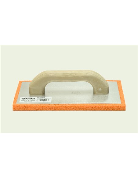 SIFER TALOCHA ACERO ESPONJA DURA ROJA 280x140X15 MM MANG130R280