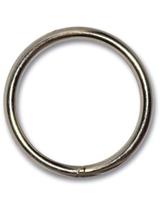 ANILLA REDONDA SOLDADAS AVL DE 4x30 MM ZINCADA 