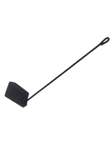 RECOGEDOR NEGRO ESTUFA LE�A REDONDA 100x120x600 MM9422